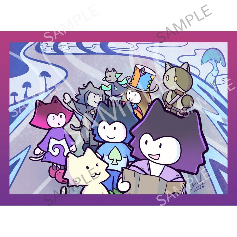 traveler'sイラスト　～キノコとキカイの不思議な世界～